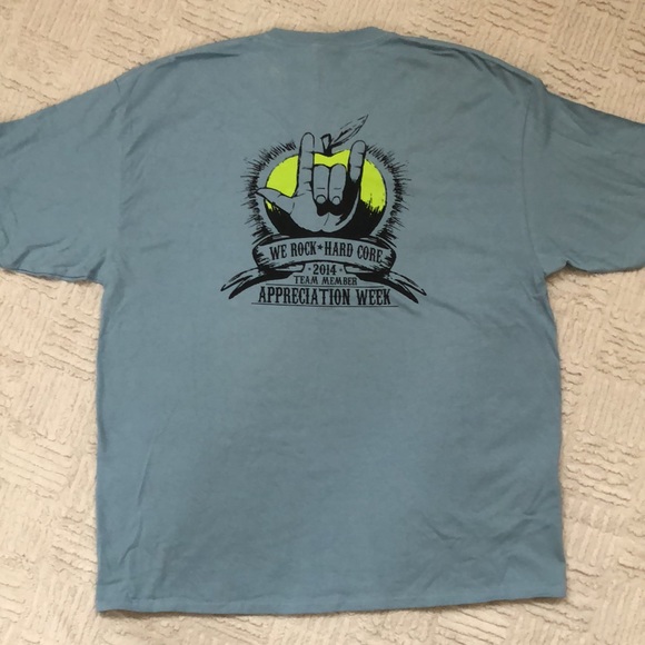 Whole Foods We Rock Hard Core short sleeve t-shirt New, Adult XL - Picture 8 of 16